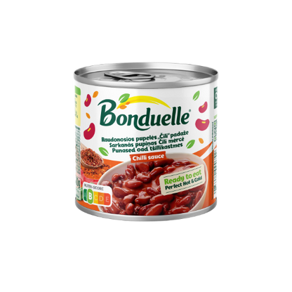 Red beans in chili sauce BONDUELLE, 430 g