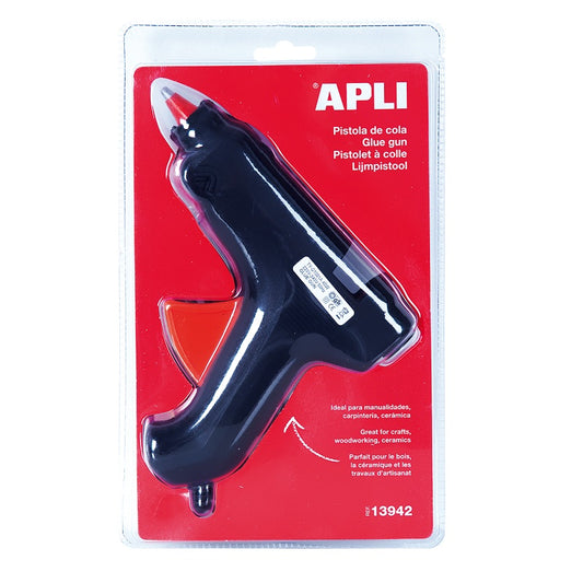 Hot glue gun, 40W, 11 mm, with 2 glue sticks
