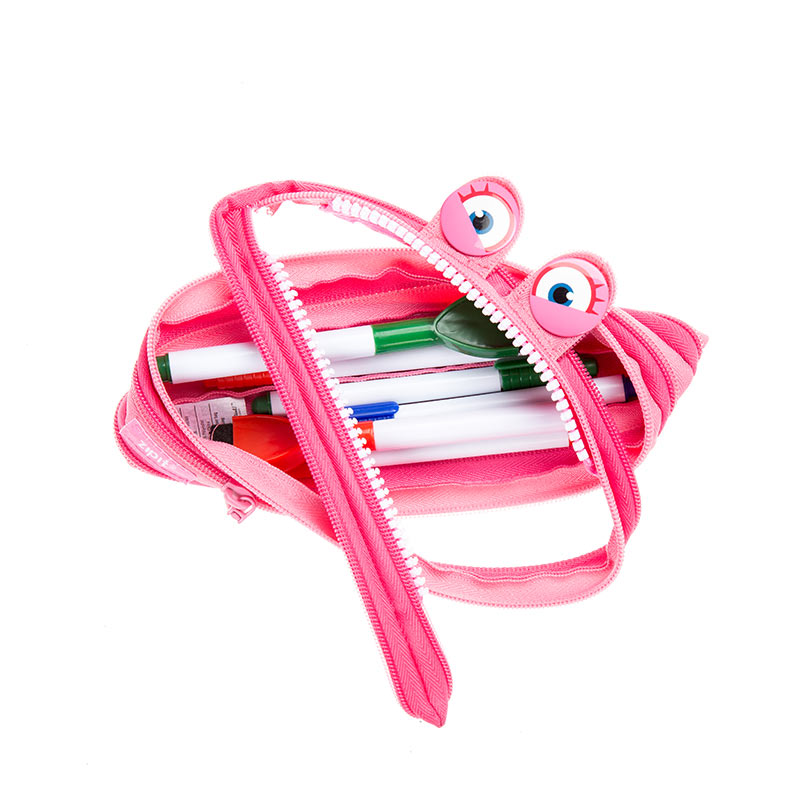 Pencil case ZIPIT Wildlings Pouch, ZTM-WD-HIP, Pink