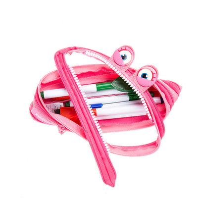 Pencil case ZIPIT Wildlings Pouch, ZTM-WD-HIP, Pink