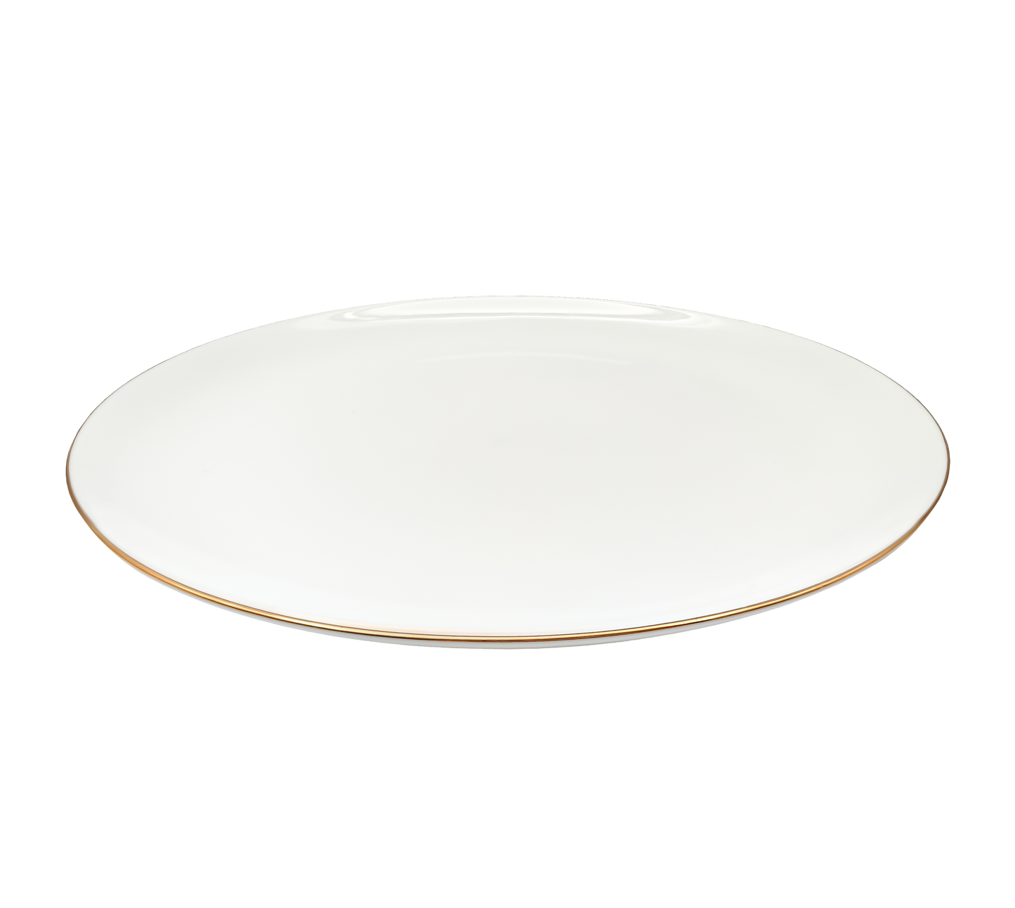 Lėkštė Gold, porcelianas, D 27 cm, vnt