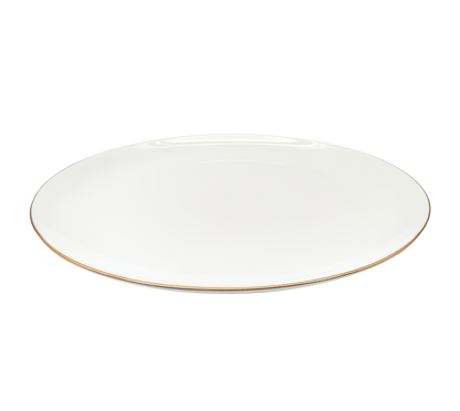 Lėkštė Gold, porcelianas, D 27 cm, vnt