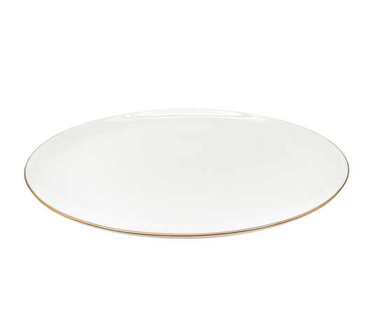 Lėkštė Gold, porcelianas, D 27 cm, vnt