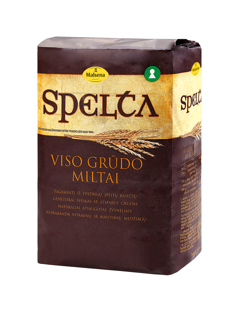 Whole grain wheat flour SPELLED, 1kg