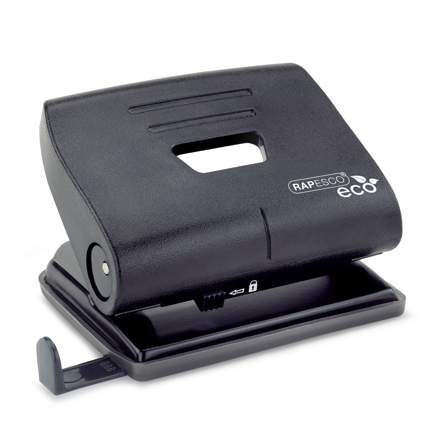 Hole punch RAPESCO ECO Medium, 2 holes, 22 sheets, black