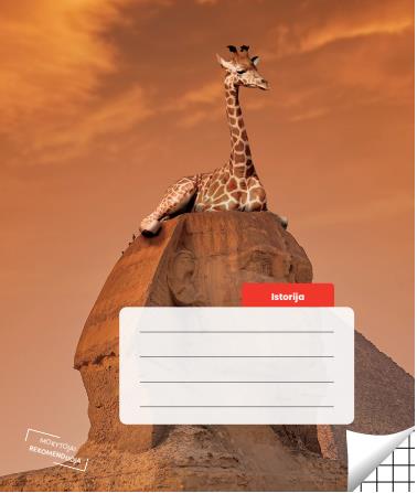 History notebook, boxed, 36 pages. Inner pages weight – 90 g/m2.