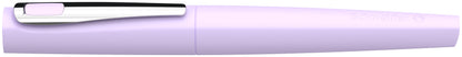 Fountain pen SCHNEIDER Tomo M, plastic, matte purple body, suitable for right-handed and left-handed people