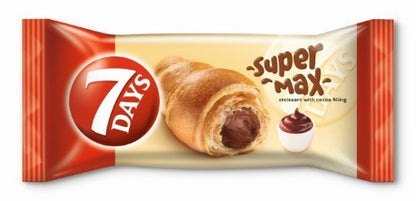 7 DAYS Super MAX croissant, with cocoa filling, 110 g