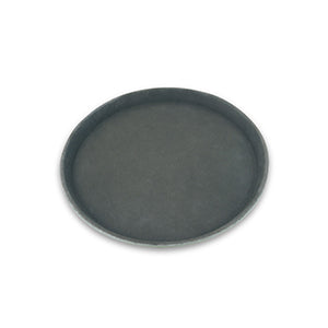 Bartender tray, non-slip, black, D 36 cm, 1 pc.