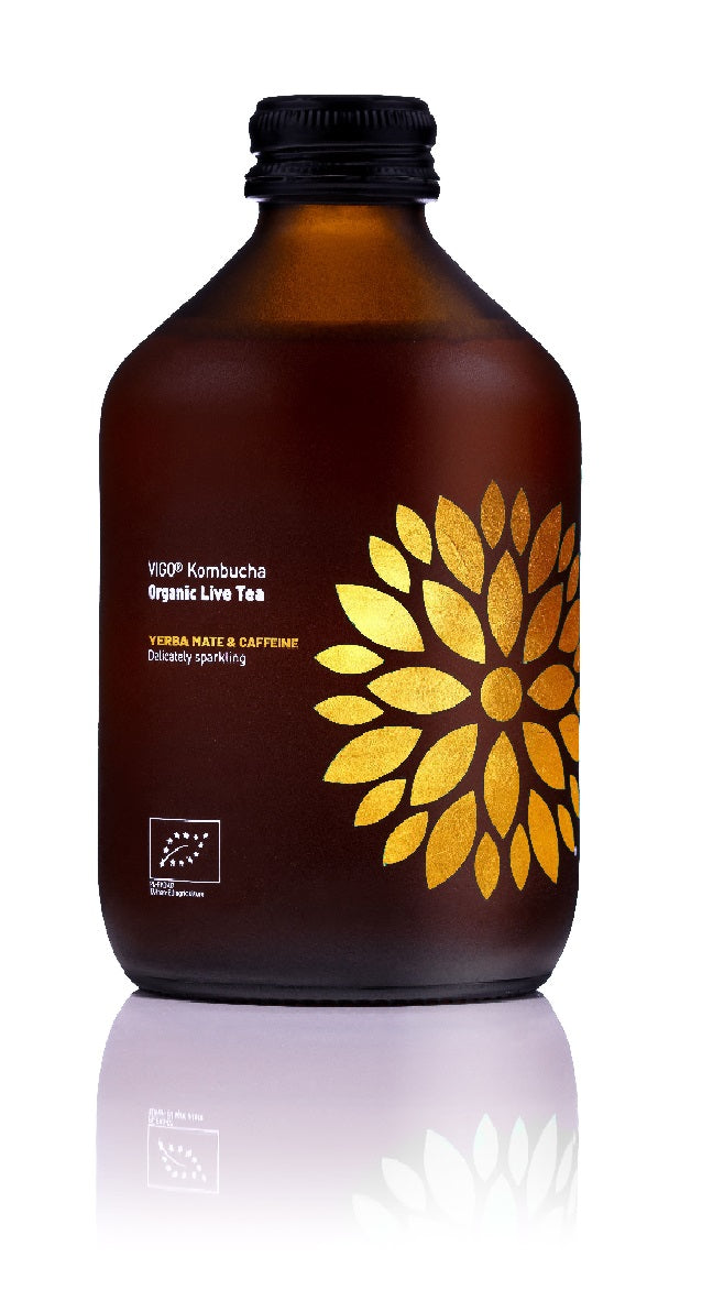 Refreshing tea drink VIGO Kombucha LT-EKO-001, BIO Yerba Mate 33 