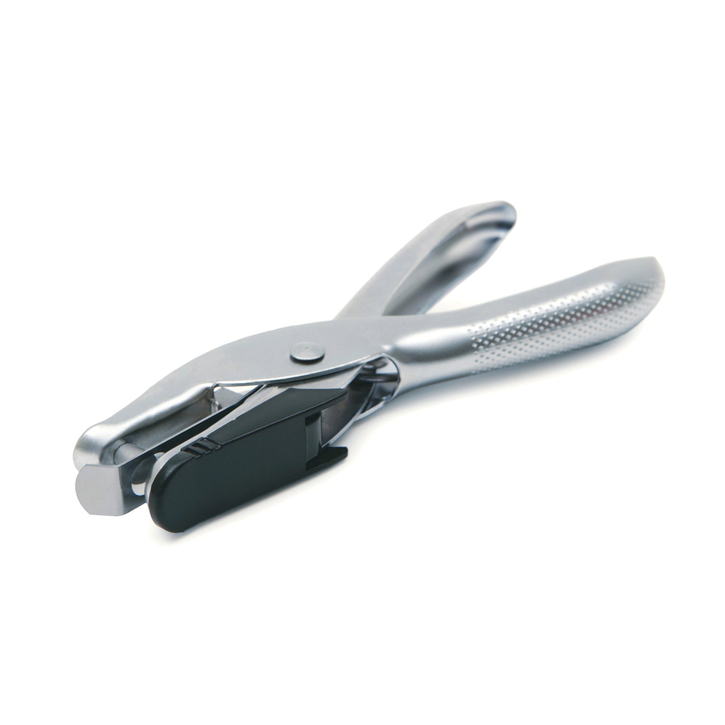 Hole punch RAPESCO, 1 hole, 10 sheets, chrome-plated
