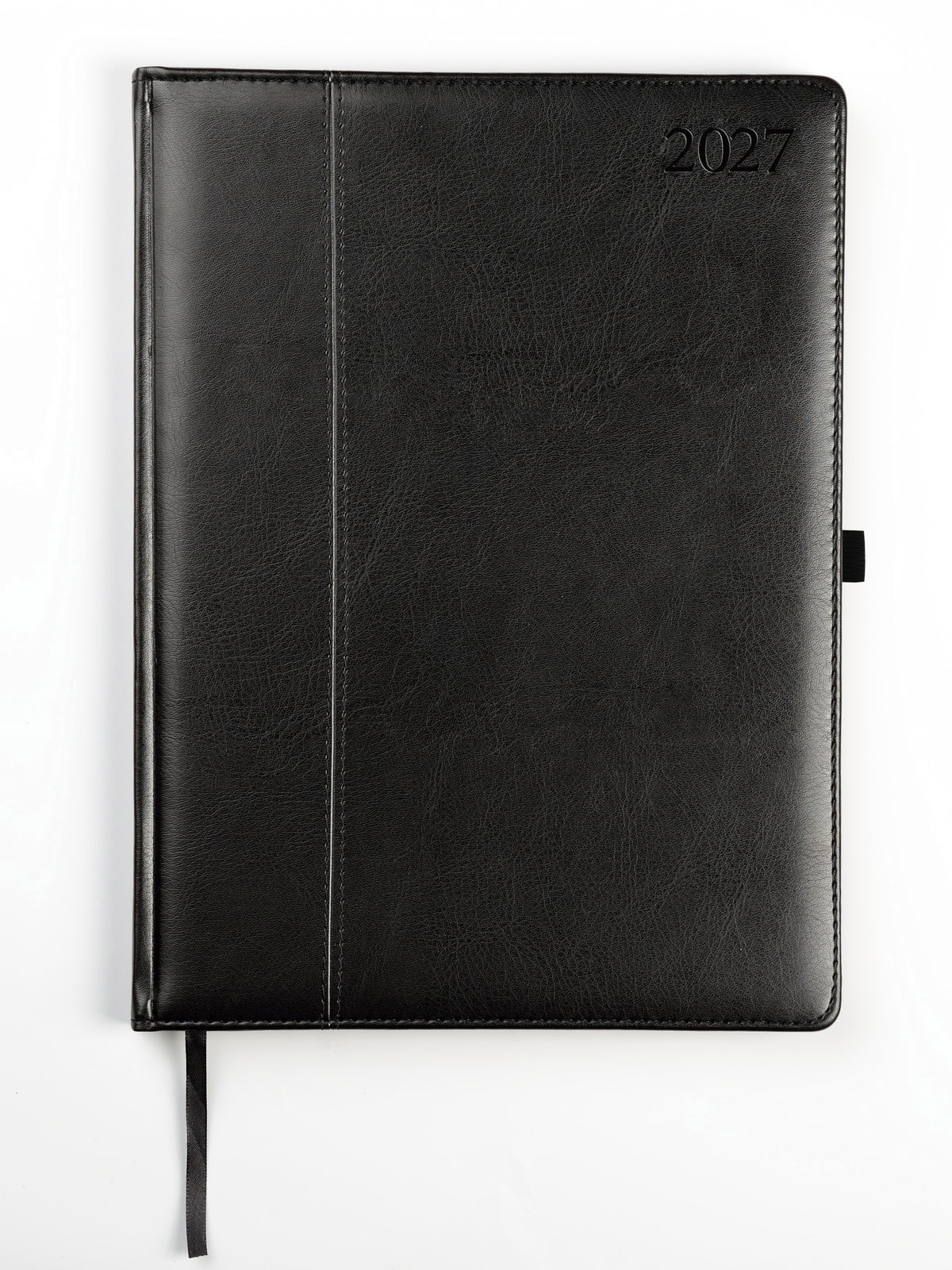 Kalendorius AMBASSADOR BLACK EDITION 2027, PU, A4, juoda (Baltic)