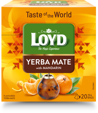 Arbata LOYD Yerba Mate&Mandarine 20x1,7g