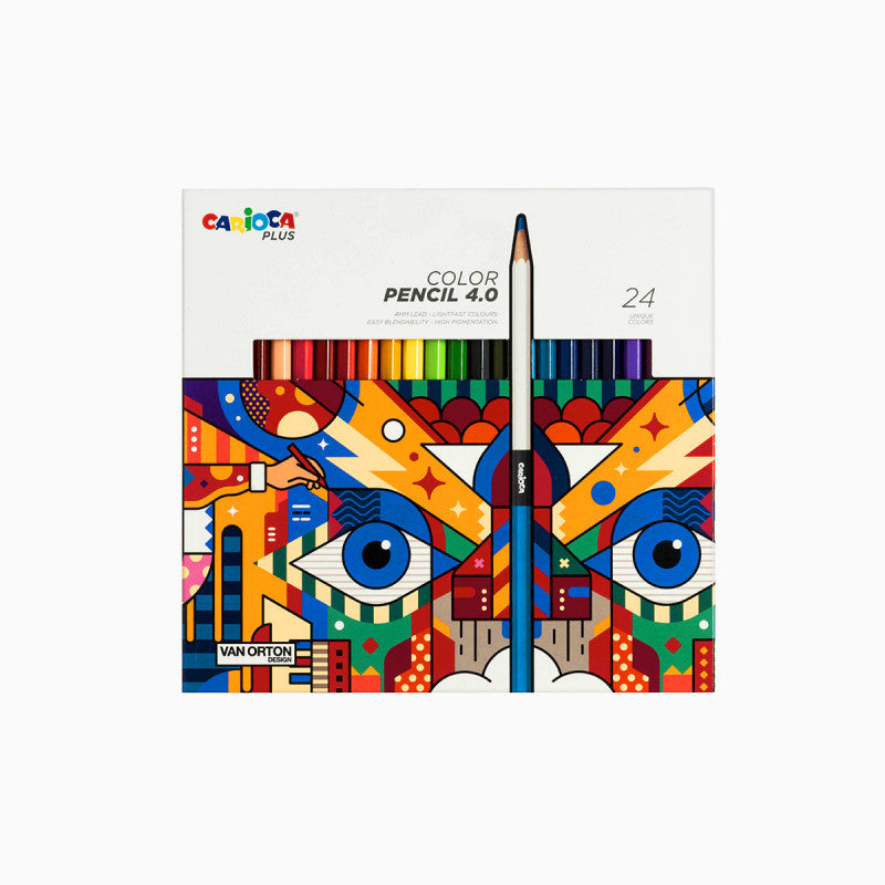 Colored pencils CARIOCA Plus 4.0 24 colors