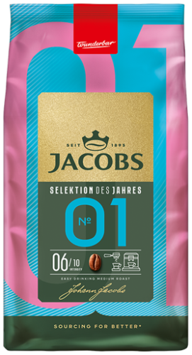 Coffee beans JACOBS Selection of the year, 1 kg