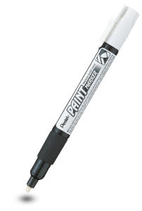 Permanentinių žymeklių rinkinys PENTEL, 4 mm, 4 vnt.