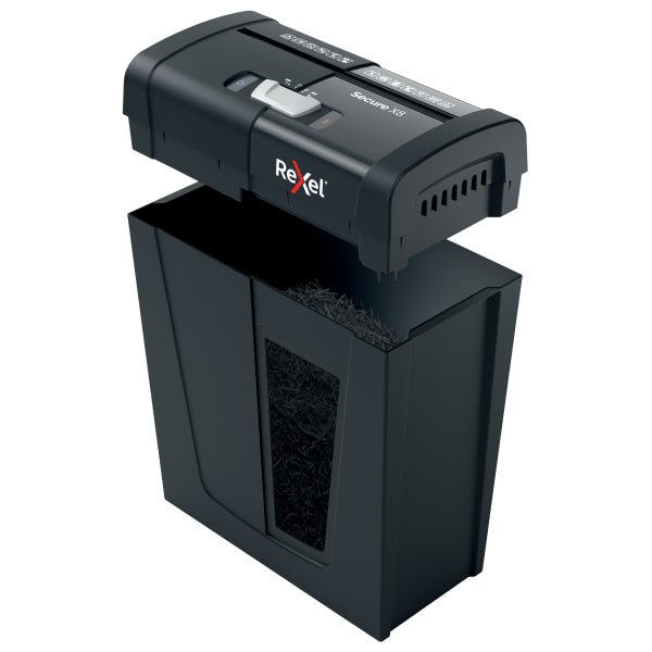 Document shredder Rexel Secure X8, P-4, 4x40mm, 14L