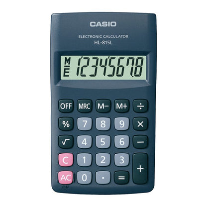 Kišeninis kaičiuotuvas CASIO HL-815L, 69.5 x 118 x 18 mm, juoda