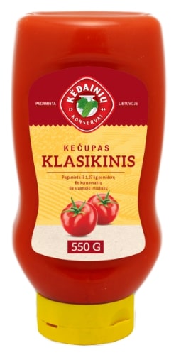 Ketchup KĖDAINIŲ Classic, 550g
