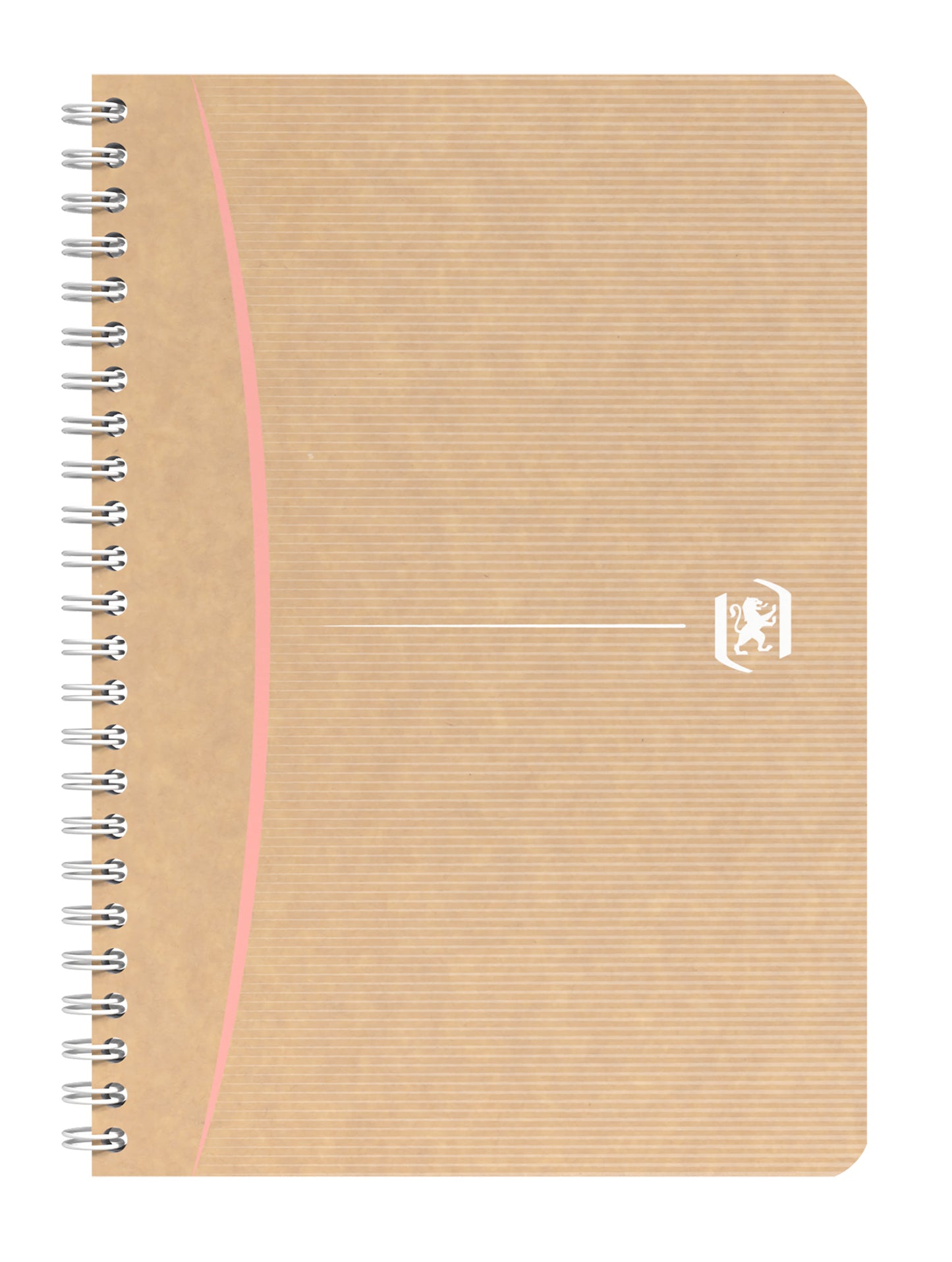 Notebook with spiral OXFORD Touareg, A5, recycled paper, 90 sheets, with squares