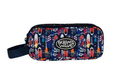 Pencil case OCW CASE MAVERICS, empty, 3 zippers