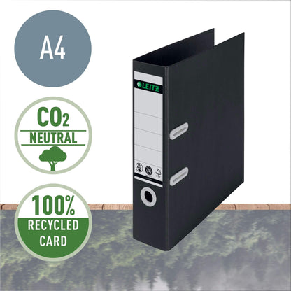 Binder LEITZ 180° Recycle, A4, 80mm, black