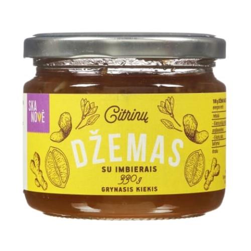 Lemon and ginger jam SKANOVĖ, 330 g
