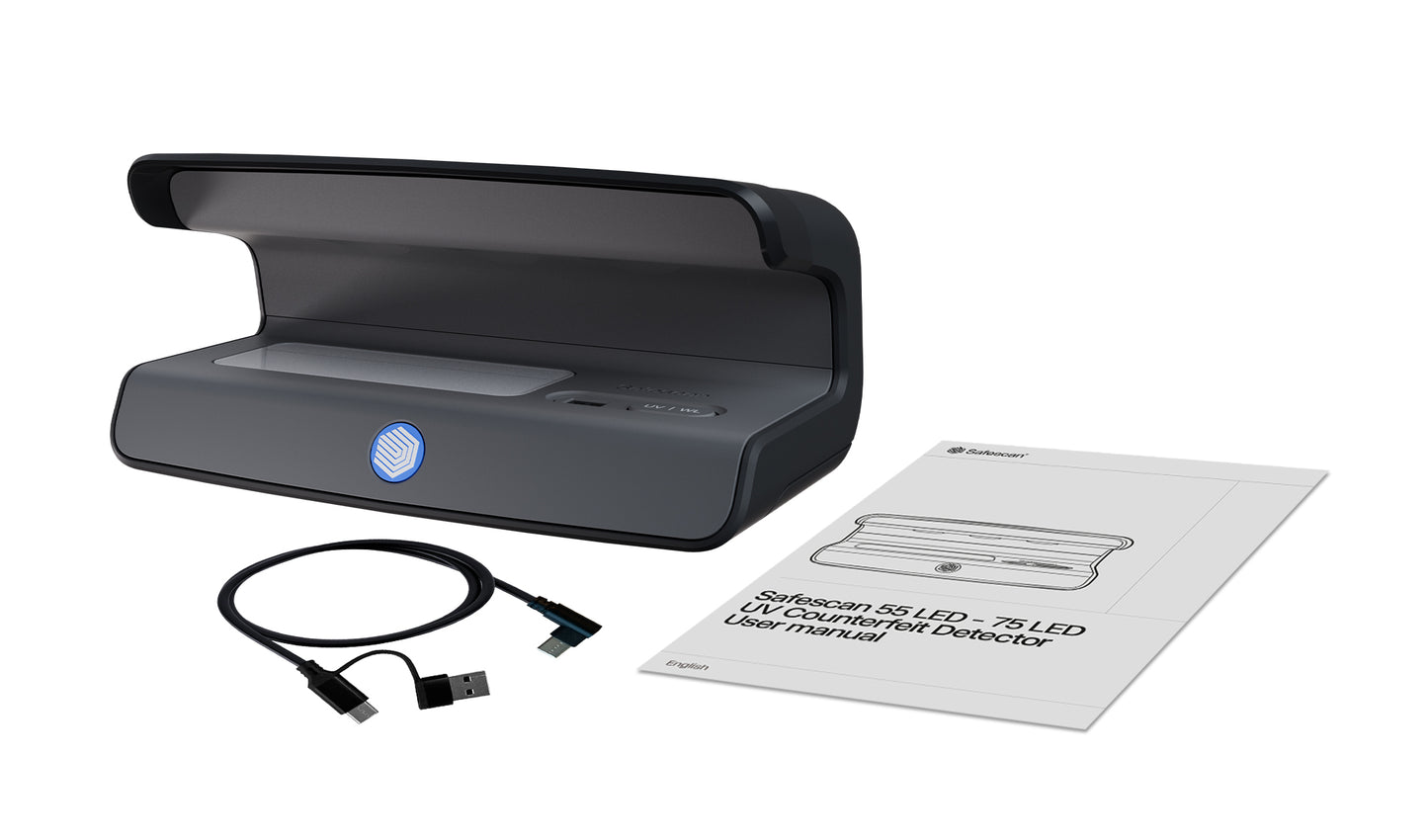Pinigų tikrinimo aparatas UV SAFESCAN 75
