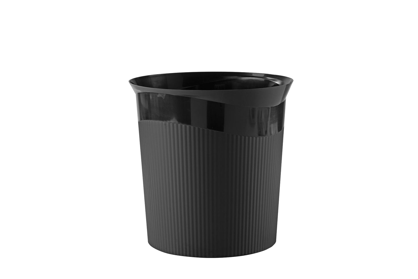 Šiukšliadėžė HAN Re-LOOP, 13 litrų, juoda