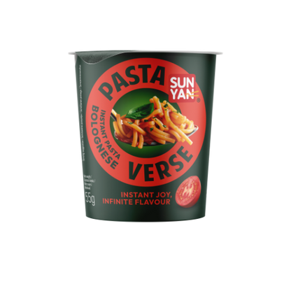Instant pasta SUN YAN, Pasta Verse, with bolognese sauce, 55g
