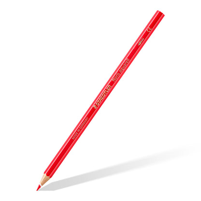 STAEDTLER NORIS colored pencils, hexagonal, watercolor, 12 pcs. + brush