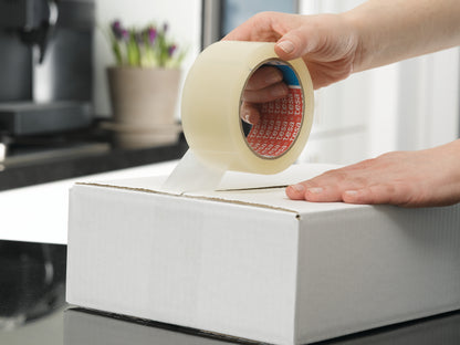 Silent packaging tape TESA PACK, 38mm x 66m, transparent