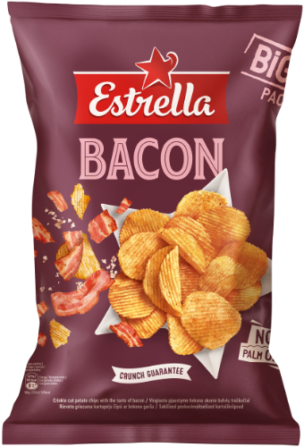 Traškučiai ESTRELLA, šoninės skonio, 180 g