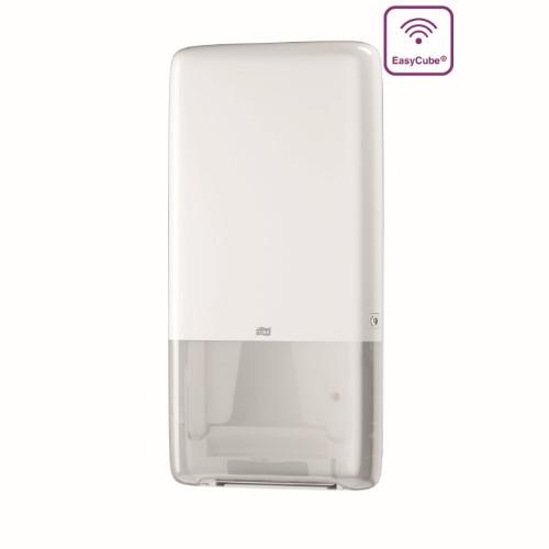 Popierinių rankšluoščių dozatorius TORK PeakServe Continuous H5, 101 x 370 x 730 mm, baltos sp. 552500