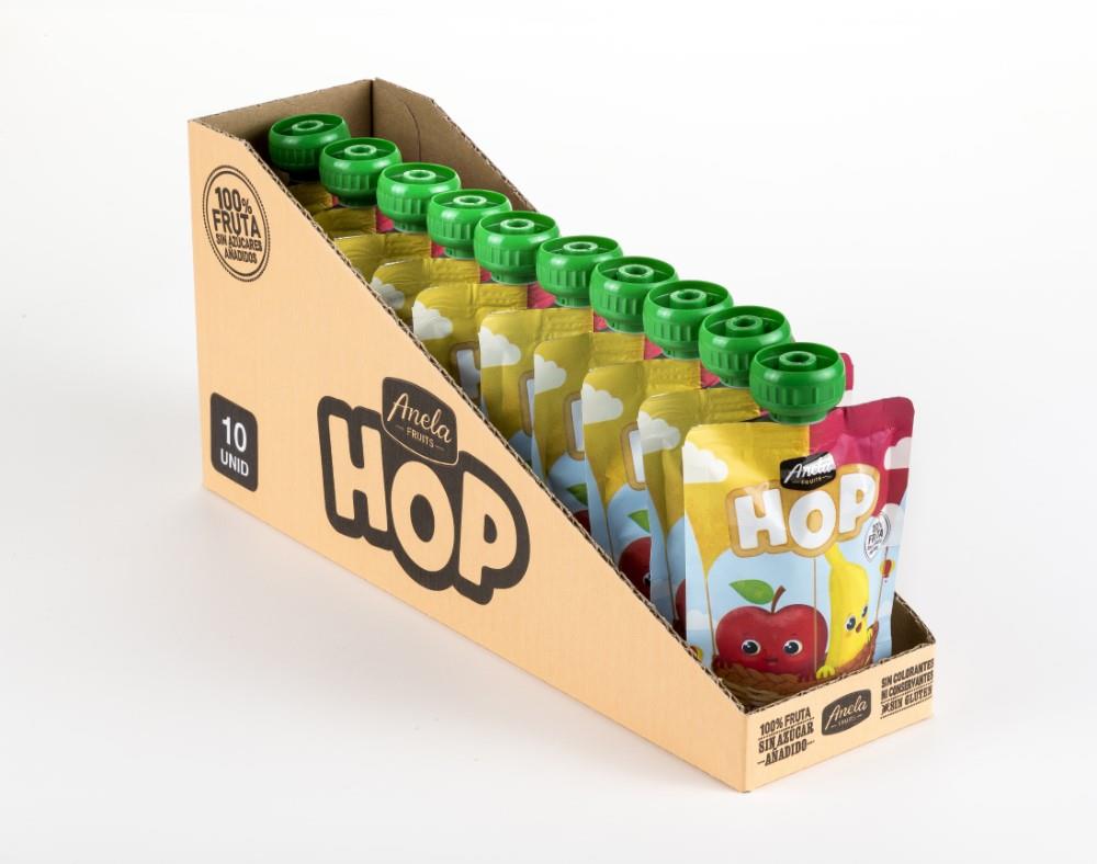 Natural puree for children ANELA, apple and banana, no added sugar, 100g