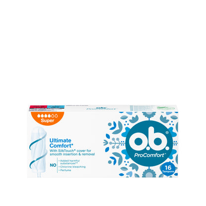 Tamponai O.B. ProComfort Super, 16 vnt.