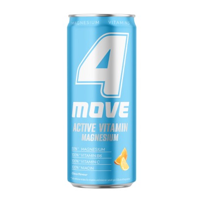 Vitamininis vanduo 4MOVE Active Vitamin Magnesium + Vitamins, 330 ml