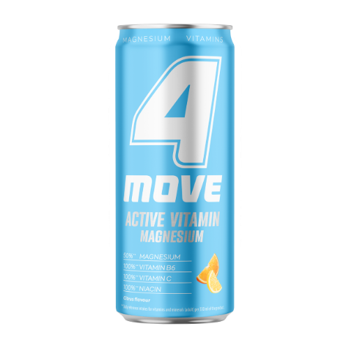 Vitamin water 4MOVE Active Vitamin Magnesium + Vitamins, 330 ml