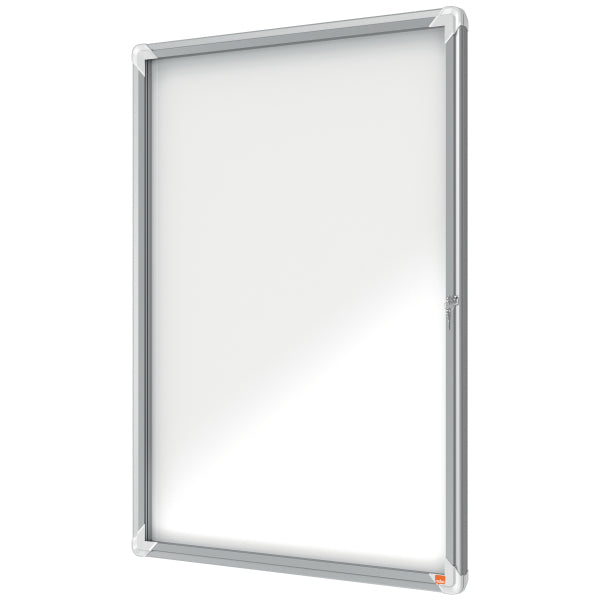 Magnetic notice board Nobo Premium Plus, 9xA4, lockable, outdoor resistant