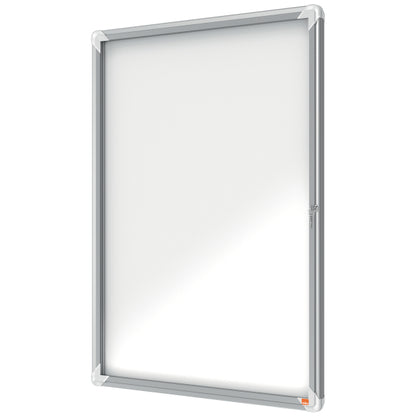 Magnetic notice board Nobo Premium Plus, 9xA4, lockable, outdoor resistant