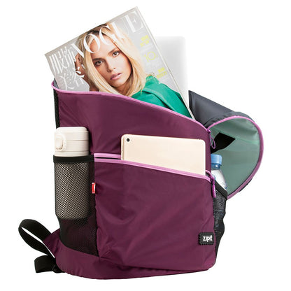Backpack, ZIPIT, Looper Backpack, BP-NL5, Purple