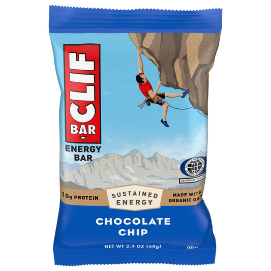Energy bar, CLIF, with chocolate chips, 68 g.