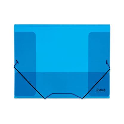 Document folder with elastic CENTRUM, A4, 3 flaps, various colors.