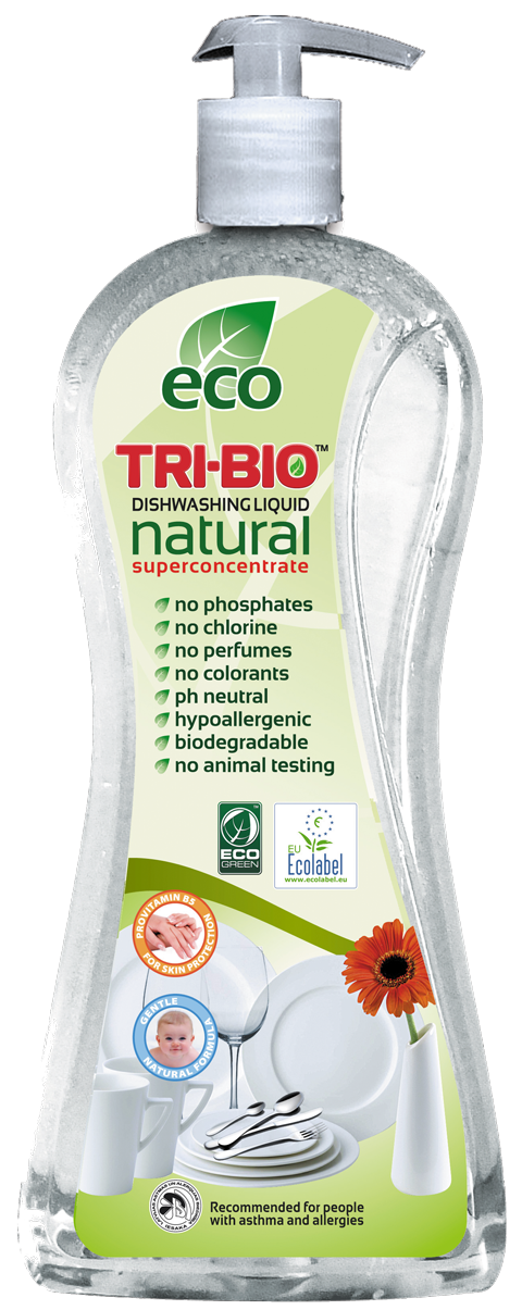 Dishwashing and hand washing balm TRI-BIO, 840 ml