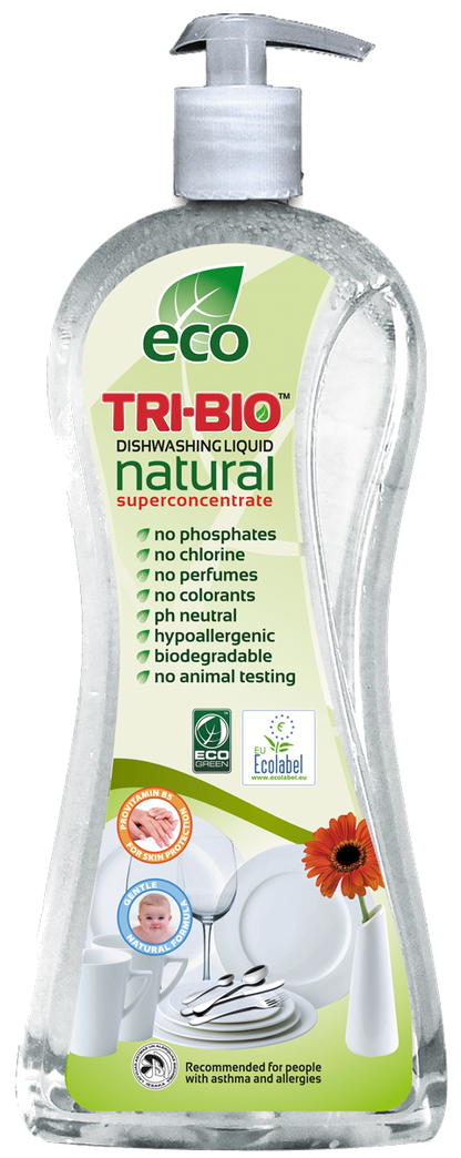 Dishwashing and hand washing balm TRI-BIO, 840 ml