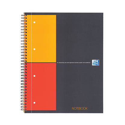 Spiral notebook OXFORD INTERNATIONAL NOTEBOOK, A4+, 80 sheets, with squares