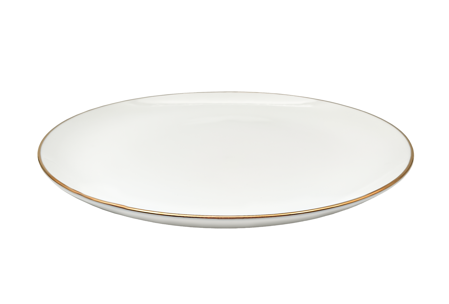 Lėkštė Gold, porcelianas, D 21 cm, vnt