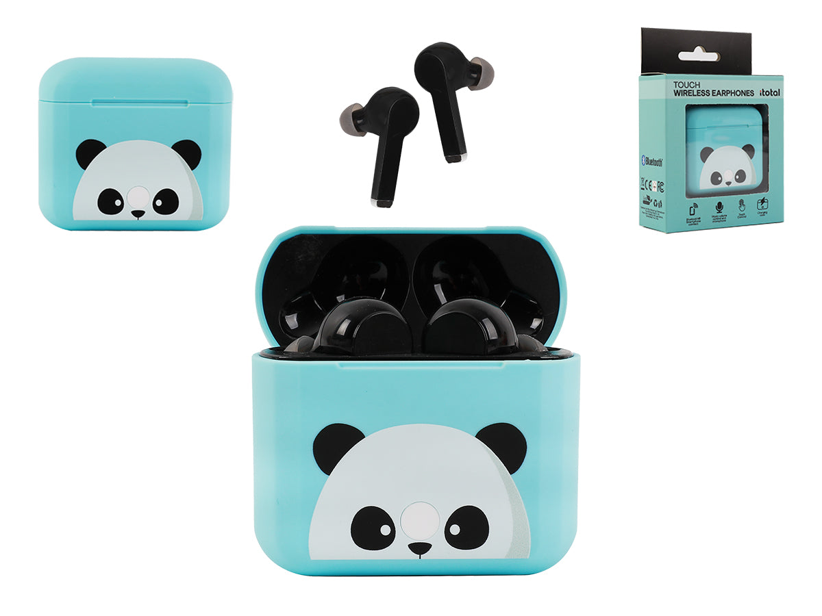 Headphones Itotal Panda, wireless, Bluetooth