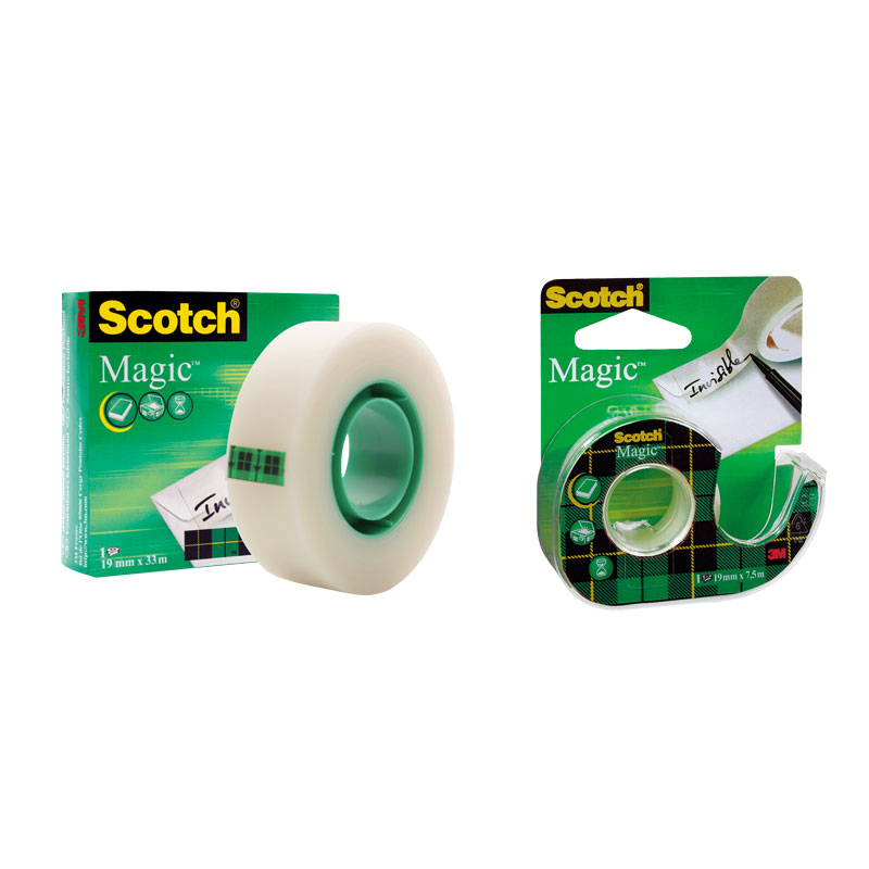 Adhesive tape 3M Scotch Magic Invisible 810, 19 mm x 33 m