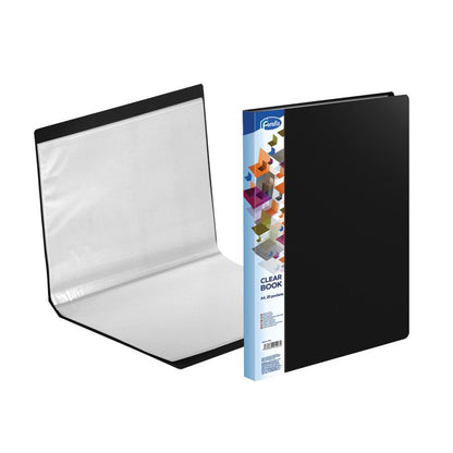 Presentation binder FOROFIS, A4, PP, A4, 20 sheets, black